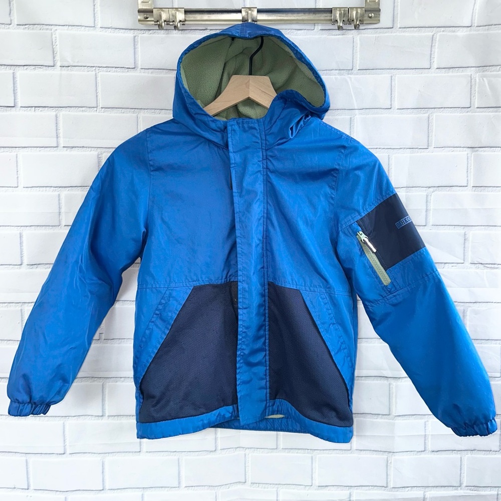 🐸OshKosh🐸 Fleece Lined Lightweight Hooded Jacket